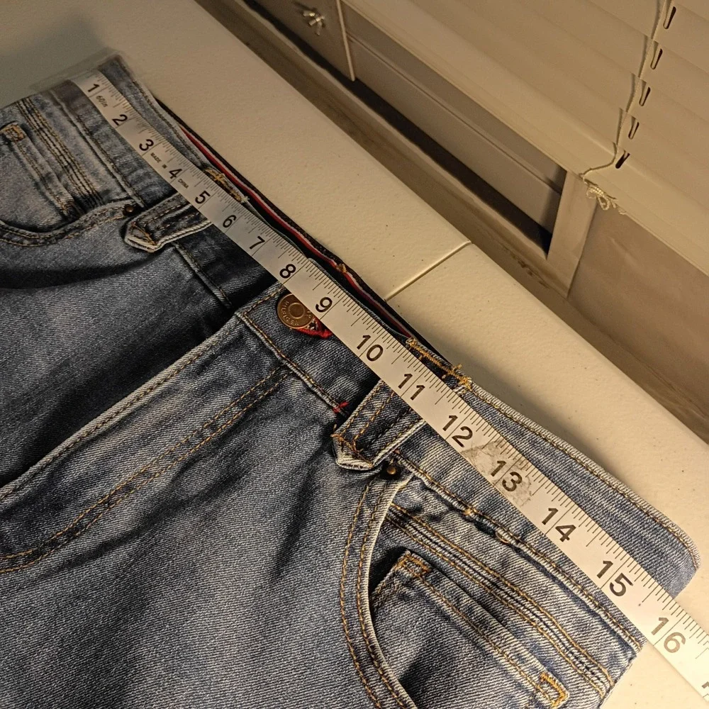Tommy Hilfiger Womens High Rise Skinny Jeans Medium Wash Blue Size 10 Stretch